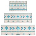 thumbnail image 1 of Blue Ethnic Bird Pattern Kitchen Rugs Sets Of 3,Kitchen Runner Rugs Non Skid Washable,Decorative Kitchen Floor Mats for Kitchen,Sink,Laundry,17"x30"+ 17"x47" + 17"x59", 1 of 6