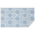 thumbnail image 1 of Blue Ethnic Mandala Pattern Rectangle Tablecloth 60"x102",Waterproof Polyester Rectangle Table Cloth, Wipeable Spillproof Polyester Tablecloth for Dining, Camping, Indoor and Outdoor, 1 of 6