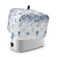thumbnail image 1 of Blue Eucalyptus Coastal Toaster Cover 2 Slice, Beach Starfish Jellyfish Dustproof Bakeware Oven Protector with Top Hook, Waterproof Small Kitchen Appliance Toasters Dust Cover, 11"x6"x8", 1 of 9