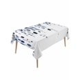thumbnail image 1 of Blue Eucalyptus Leaves Table Cloth, Summer Botanical Watercolor Waterproof Tablecloth for Rectangle Tables, Reusable Washable Fabric Table Cover for Restaurant Kitchen Dining Tables 60"x120", 1 of 6