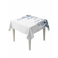 thumbnail image 1 of Blue Eucalyptus Leaves Table Cloth, Summer Farmhouse Botanical Waterproof Tablecloth for Square Tables, Reusable Washable Fabric Table Cover for Restaurant Kitchen Dining Tables 54"x54", 1 of 6