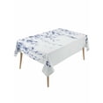 thumbnail image 1 of Blue Eucalyptus Rectangle Tablecloth, Botanical Plant Rustic Branch Floral Waterproof & StainResistant Tablecloth, Washable Oil-proof Table Cover for Dining/Party/Wedding/Camping/Buffet 54x108 In, 1 of 9