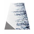 thumbnail image 1 of Blue Eucalyptus Yoga Towel for Hot Yoga Non Slip, Weeping Botanical Leaf Watercolor Yoga Mat Towel Absorbent Yoga Sweat Towels Microfiber Hot Yoga Blanket for Bikram Pilates 26"x74", 1 of 7