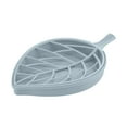 thumbnail image 1 of Blue European-Style Soap Tray With Leaf Pattern Design Bathroom Sink Accessory #XXj93, 1 of 6