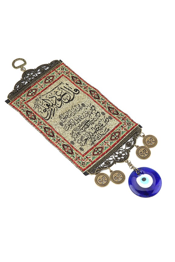 Blue Evil Eye Pendant, Traditional <span Style="background:red"></span> For Warding Off Bad Luck Bringing <span Style="background:red"></span>, Gift