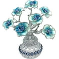 Blue Evil Eyes Money Fortune Tree in Money Protection Gift Home for any