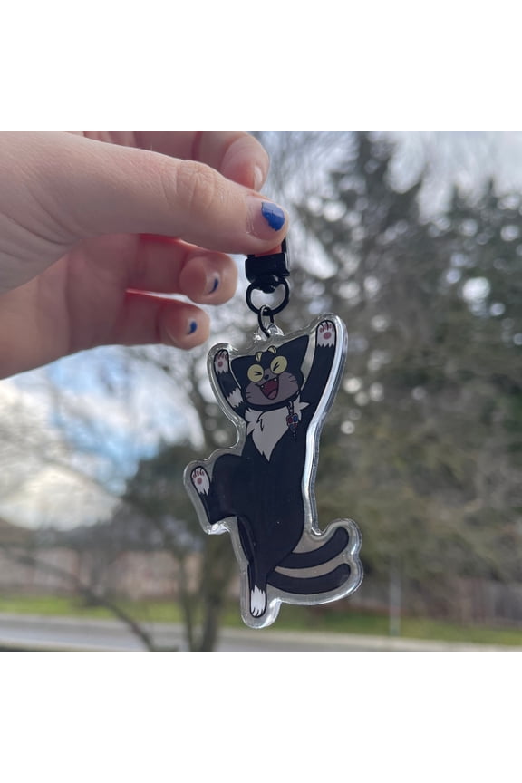 Blue Exorcist- Kuro Charm (1 keychain)