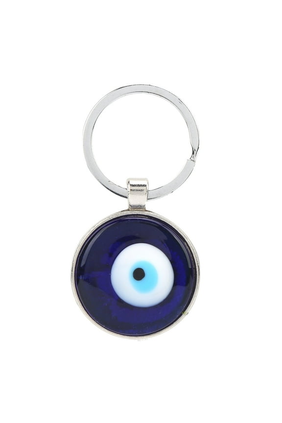 Blue Eye Keychain Evil Eye Keychain Charms Holder Hanging Purse Handbag Pendant Ornament Jewelry Accessories Amulet for Good Luck Men Women Bag Decoration Gift