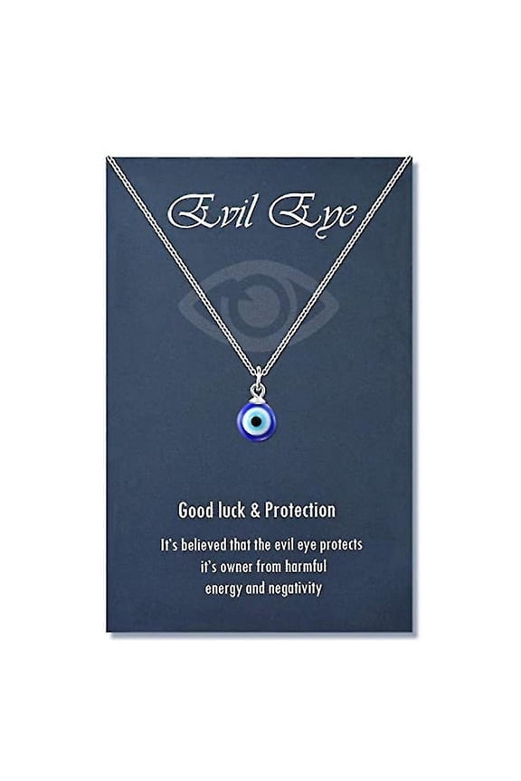 Blue Eye Necklace Evil Eye Pendant Necklace Turkish Evil Eye For Protection