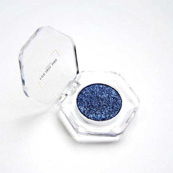 Blue Eyeshadow, Dark Blue Eyeshadow, Medium Chrome Eyeshadow Single