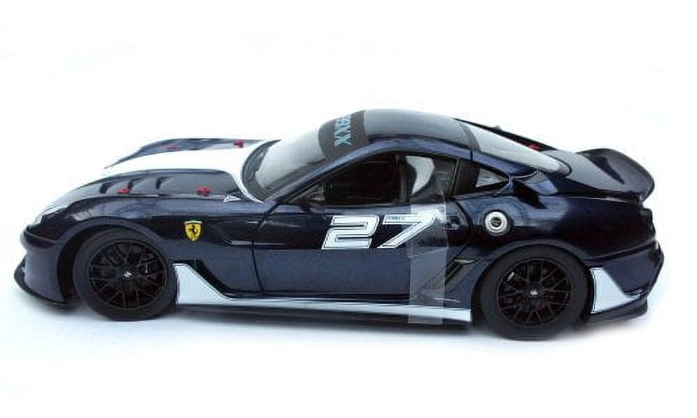 Blue FERRARI 599xx Hot Wheels 1:18 Scale Collectible Die