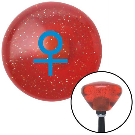 Blue Female Orange Retro Metal Flake Shift Knob with M16 x 1.5 Insert Shifter Auto Brody