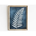 thumbnail image 1 of Blue Fern Print, Fern Wall Art, Botanical Wall Art, Rustic Home Decor, Black Wood Inspired Art, Plant Art Print, Vintage Artwork Wall Art, Modern Wall Decor, 8x12 UNFRAMED, 1 of 2