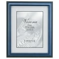 thumbnail image 1 of Blue Finish 8x10 Picture Frame - Gold Bead Design, 1 of 3