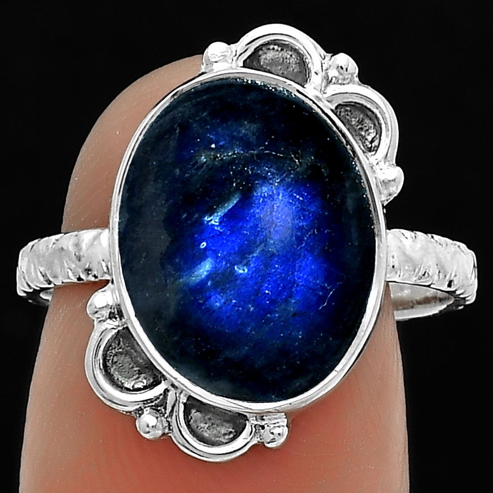 Bague Labradorite Bluefire #302 main image 0