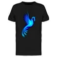 thumbnail image 1 of Blue Fire Phoenix Design T-Shirt Men -Image by Shutterstock, Male x-Large, 1 of 2