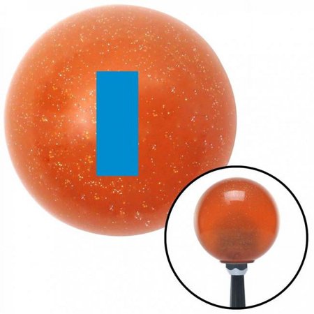 Blue First Lieutenant & Second Lieutenant Orange Metal Flake Shift Knob with M16 x 1.5 Insert Auto Brody