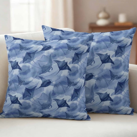 East Beach - Sofa With Cushion - Blue