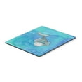 thumbnail image 1 of Blue Fish Watercolor Mouse Pad, Hot Pad or Trivet, 1 of 1