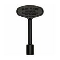 thumbnail image 1 of Blue Flame Black Flat Metal Gas Valve Key, 1 of 2