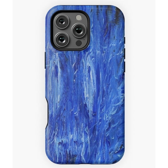 Blue Flame Fire Design Phone Case for iPhone 16 15 14 13 12 11 Pro Max