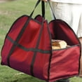 thumbnail image 1 of Blue Flame TOTE.LG.RED Polyester Fire Wood/Beach Tote - Burgundy, 1 of 1