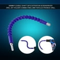 Blue Flexible Shaft Bit Holder Extension Connect Link 1/4