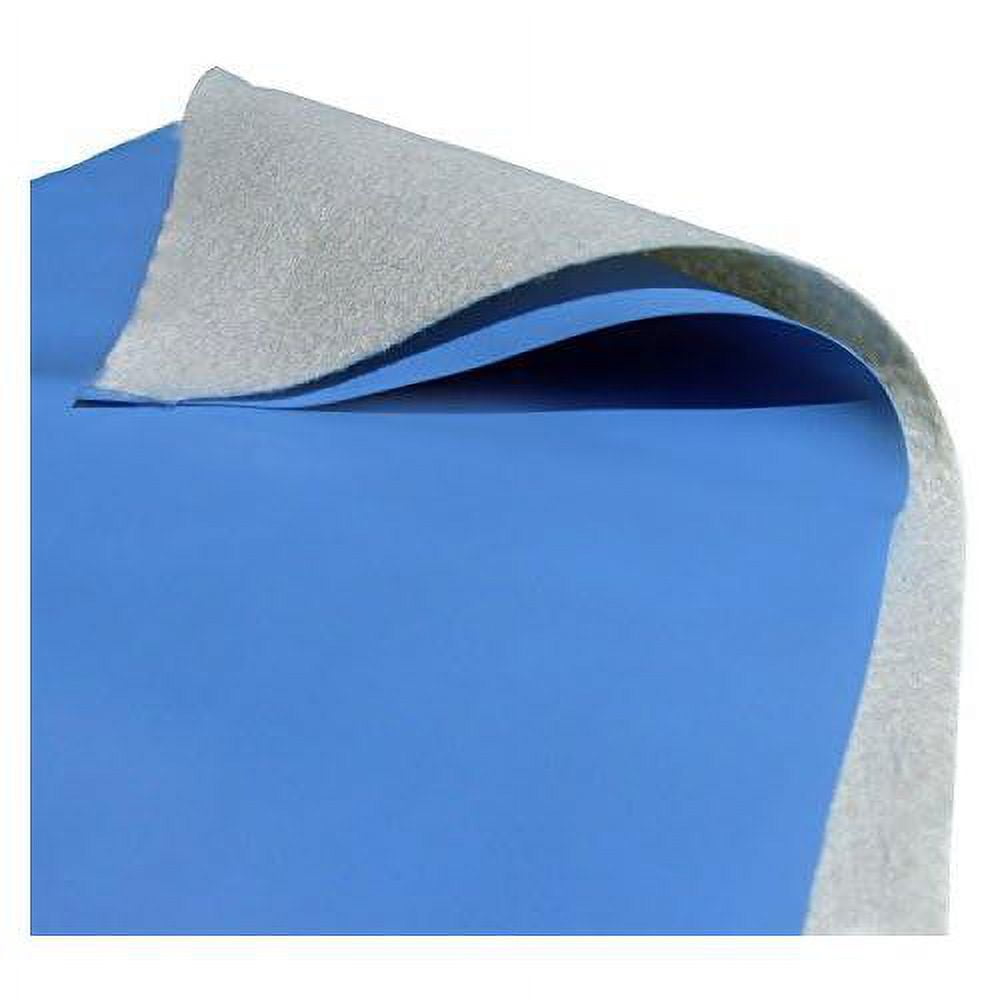 Blue Floor Padding For 16 Feet X 24 Feet Rectangular Above Ground Swimming Pools