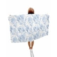 thumbnail image 1 of Blue Floral Beach Towels Oversized Super Absorbent, Garden Petals Flower Botanical Tree Branch Lightweight Bath Towel Quick Dry Sets For Bathroom/Pool/Rv Camping/Beach Play/Gym Room/Picnic 30"x60", 1 of 8