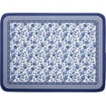 thumbnail image 1 of Blue Floral Branches Dish Drying Mat for Kitchen Counter Chinoiserie Pattern Dish Drying Pad 18x24 In Absorbent Vintage Flowers Decor Dishes Drainer Pad Dish Dry Rack Mat for Counter Coffee Bar, 1 of 7