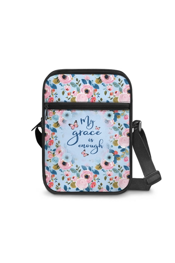 Blue Floral Women Messenger Bags