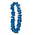 thumbnail image 1 of Blue Flower Lei - Apparel Accessories - 12 Pieces, 1 of 1