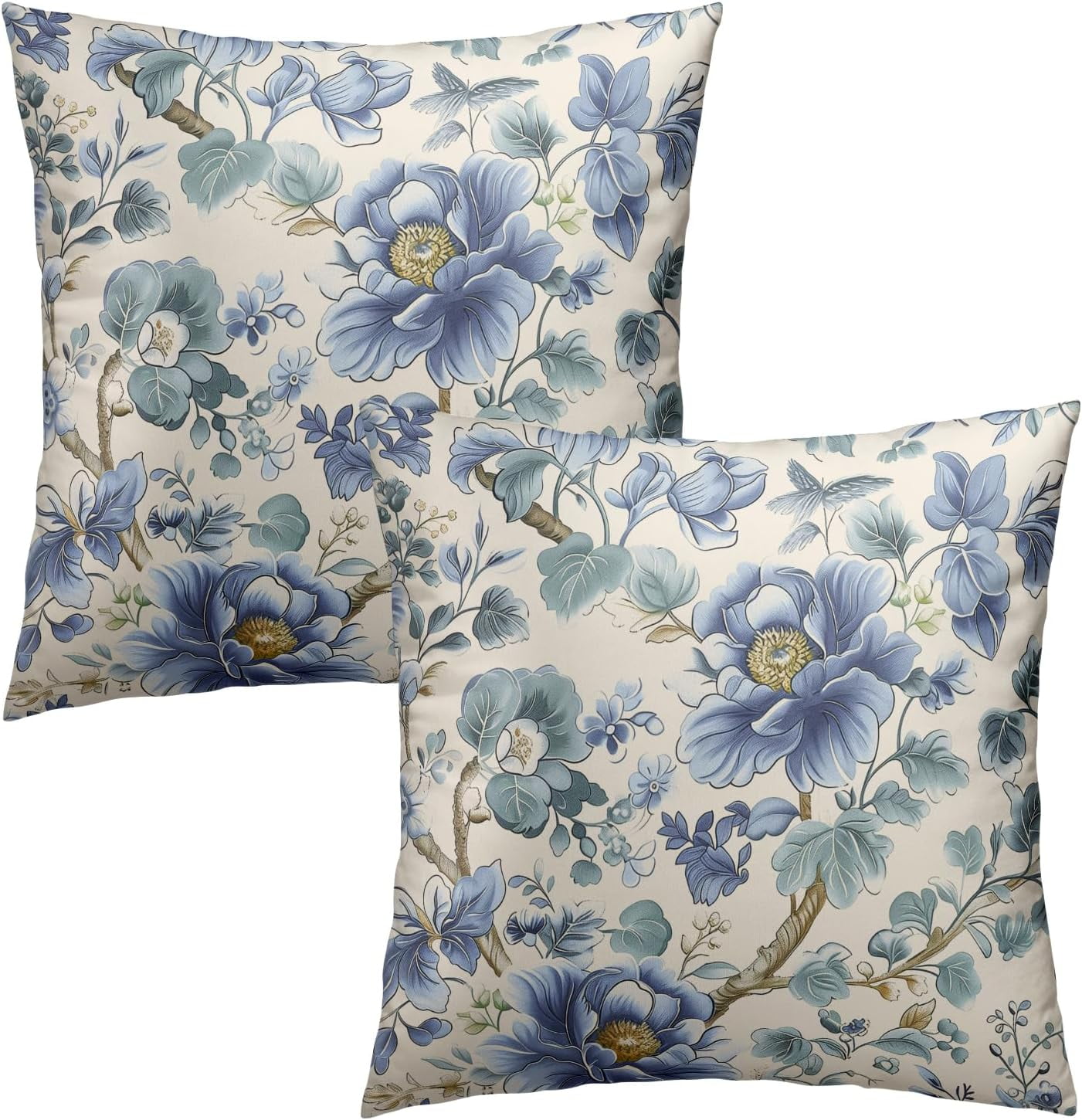 Cancun Horizon Double Sided Indoor Outdoor Decorative Pillow - Blue (20