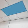 thumbnail image 1 of Blue Fluorescent Light Covers, Modern Pure Wave Ride Magnetic Light Covers for Ceiling Lights, Fluorescent Ceiling Shade Filters for Classroom Bedroom Office 4x2Ft x 1PCS, 1 of 8