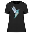 thumbnail image 1 of Blue Flying Hummingbird T-Shirt Women -Image by Shutterstock, Female x-Large, 1 of 2