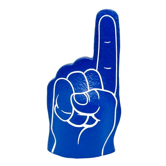 Blue Foam Finger for WWE & AEW Wrestling Action Figures