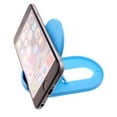 thumbnail image 1 of Blue Fold-up Stand for iPhone 16/Pro/Max/Plus - Holder Travel Desktop Cradle Dock, 1 of 6