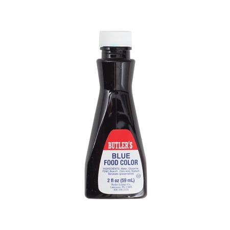 Blue Food Coloring, 2 Ounce Bottle, Hampton Distribution