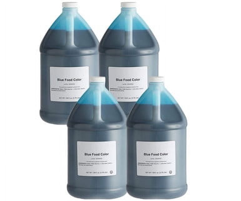 Blue Food Coloring Bulk Food Service 1 Gallon (4/Case) Transform