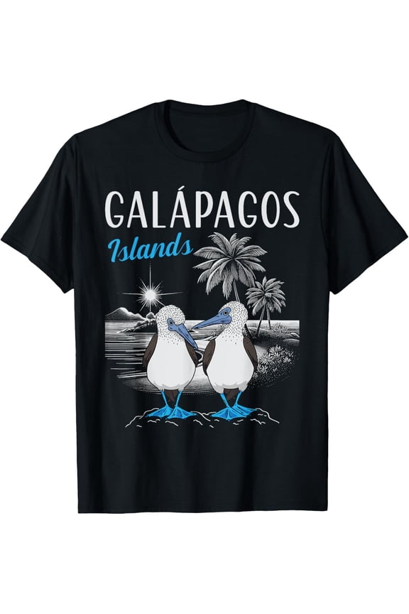 Blue Footed Booby Bird Galapagos Islands T-Shirt
