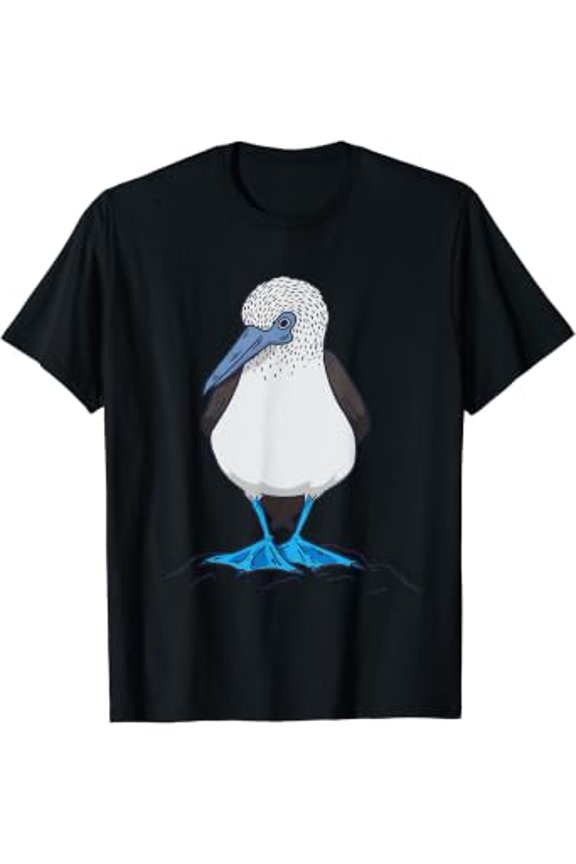 Blue Footed Booby Sea Bird Blue Feet Bird Booby Bird Lover T-Shirt