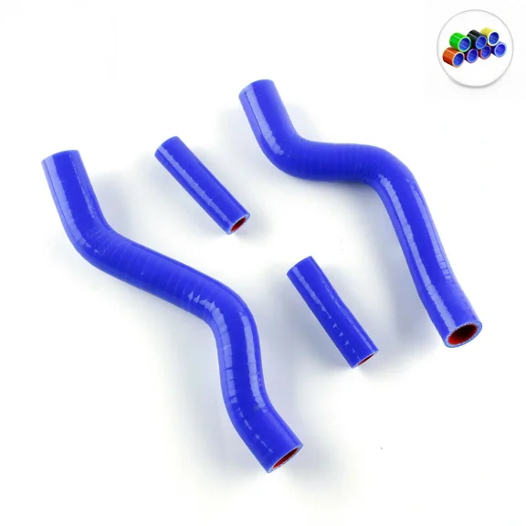 Blue For 2001-2008 Suzuki RM250 RM 250 Silicone Radiator Water Coolant Hoses Kit