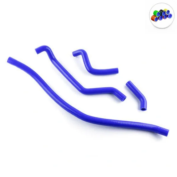 Blue For 2004-2009 Kawasaki KFX700 KFX 700 V Force Silicone Radiator Hoses Kit