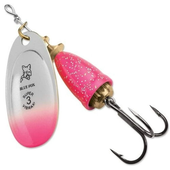 Blue Fox Classic Vibrax 06 Pink Chartreuse Candyback