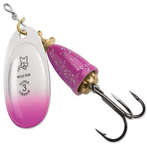 Blue Fox Classic Vibrax 06 Terminal Tackle, Cerise Purple Candy Back, Size 6 60-60-273IC