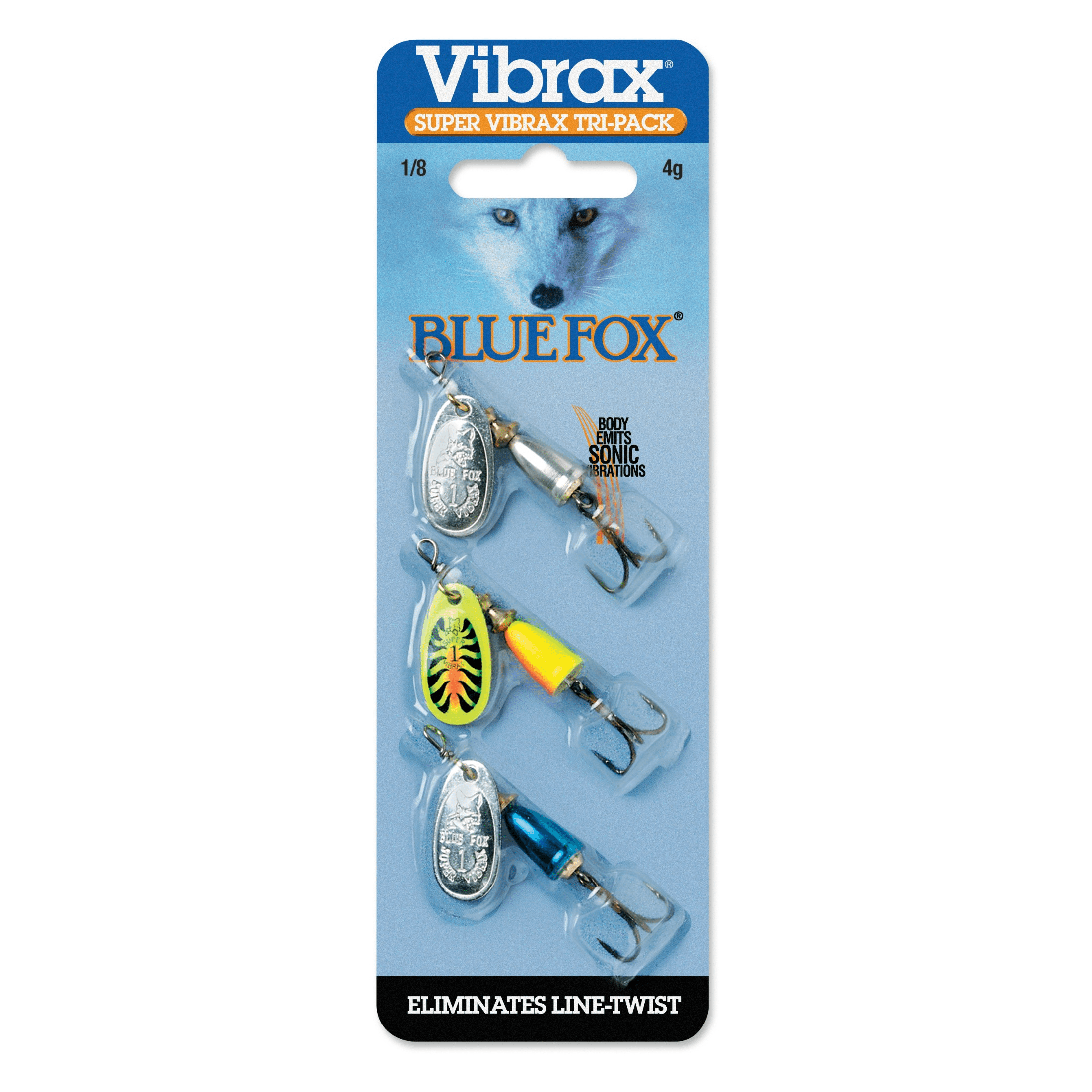Blue Fox Super Vibrax Inline Spinner Tri-Pack - Walmart.com