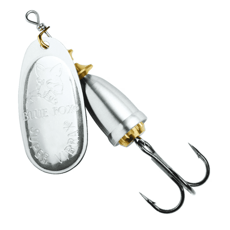 Blue Fox Classic Vibrax Size 3 1/4 oz Silver/Silver