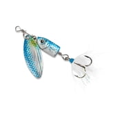 Blue Fox BFFS1BSD 1/8-Ounce Flash Spinner, Size 1, Blue Shad Finish