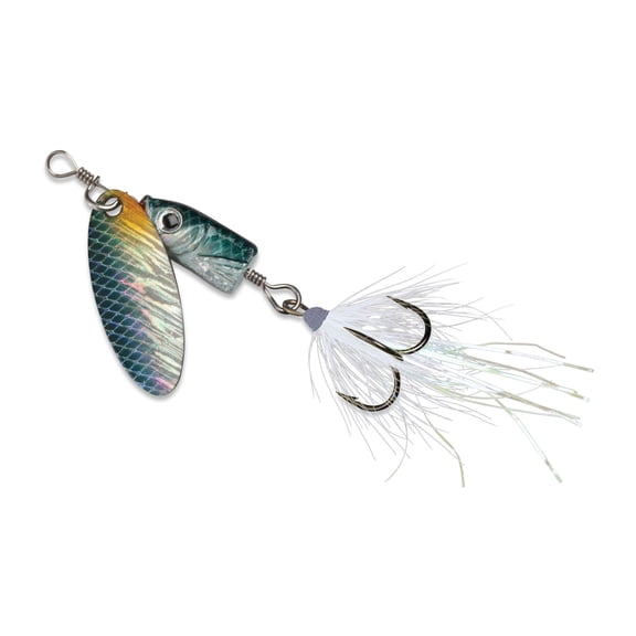Blue Fox Flash Spinner 02 Tackle, Shiner, 3/16