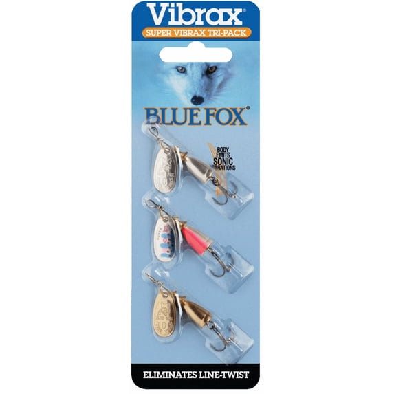 Blue Fox Super Vibrax Spinner Tri Pack 00